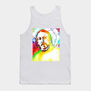 Robert Louis Stevenson Colourful Portrait | Robert Louis Stevenson Artwork 5 Tank Top